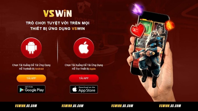 Cách tải app VSWIN