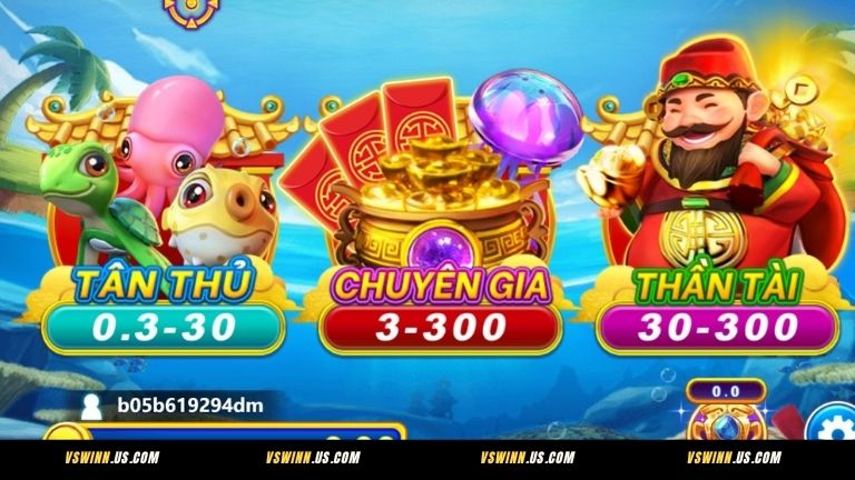 Caishen Fishing VSWIN sở hữu nhiều ưu điểm nổi bật