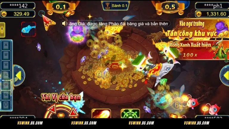Những thế mạnh của 3 Gods Fishing VSWIN