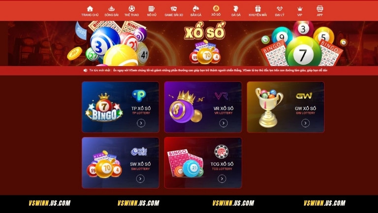 Xổ số VSWIN – Quay số liền tay, cơ hội đổi đời thật sự